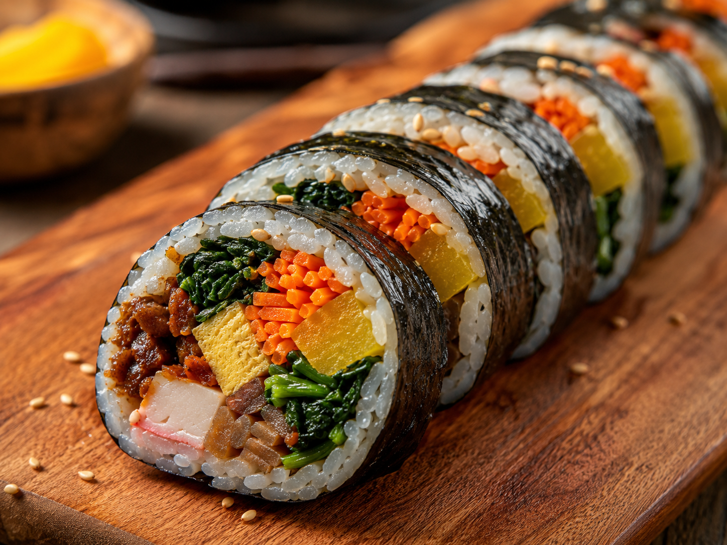 김밥 이미지