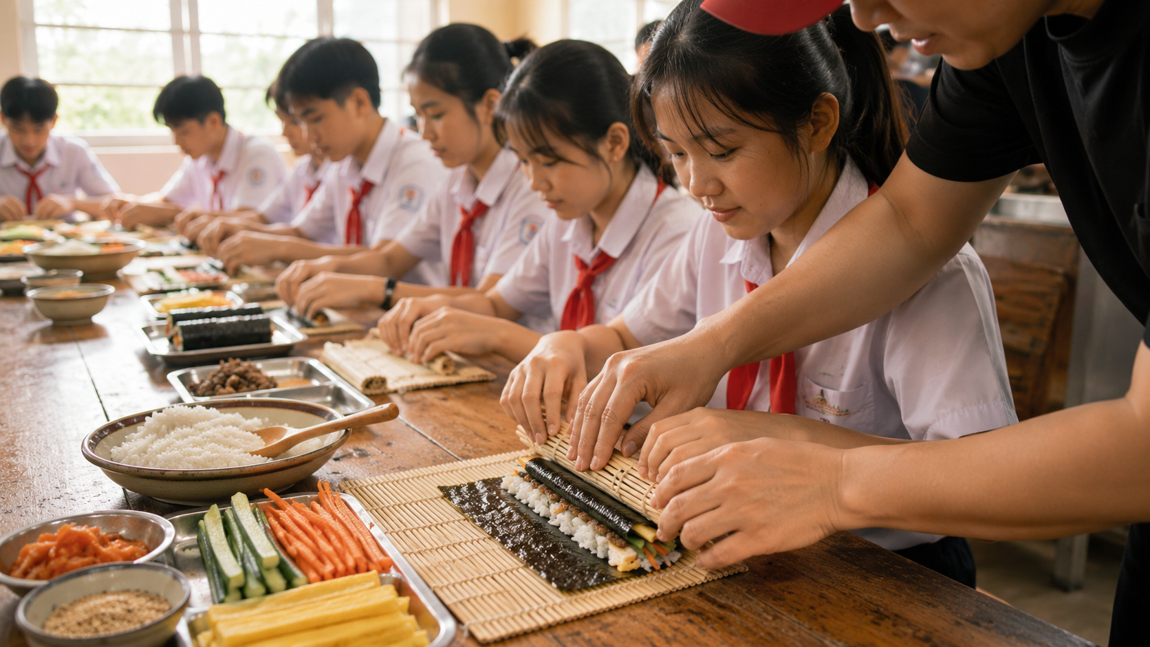 Kimbap Cultural Exchange